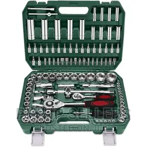 108 Pieces/Set Professional 1/4 Inch 1/2 Inch Socket Set