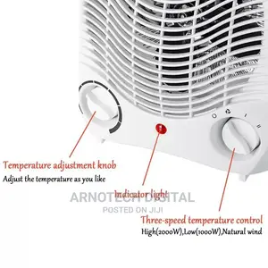 2000w Duo Fan-heater