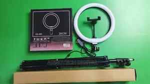 10" Ring Light With 2.1m Adjustable Tripod