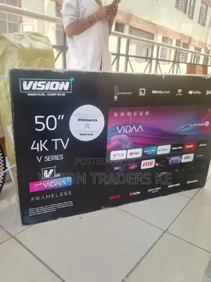 *Vision Plus 50 Inches Smart Android Tv Dolby.
