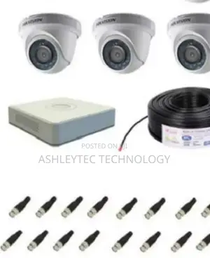 4 Cctv Camera Full Set Up