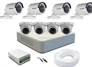 8 Cctv Camera Full Set Sale