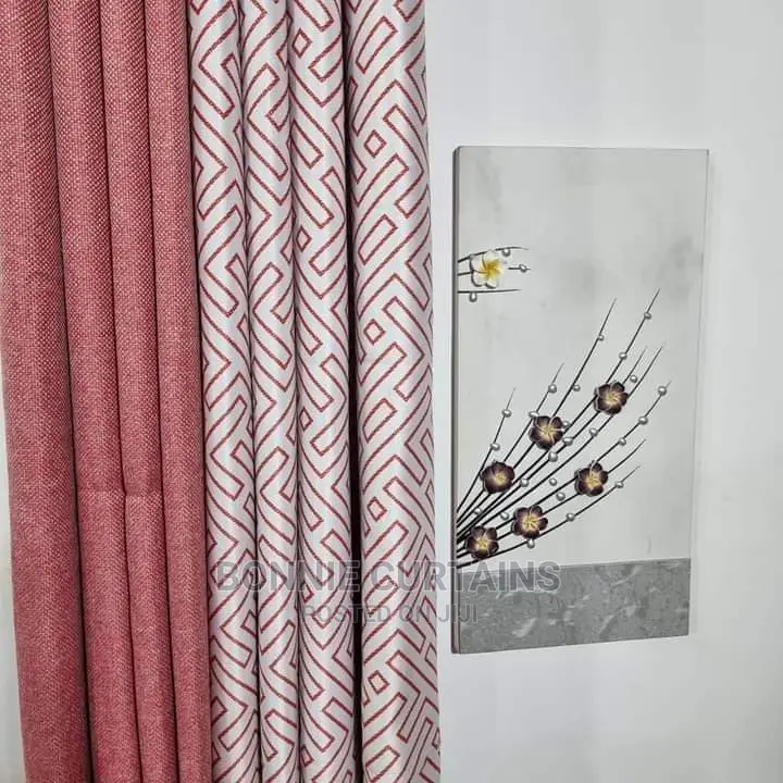 Double Sided Curtains and Shears Available in Affordable