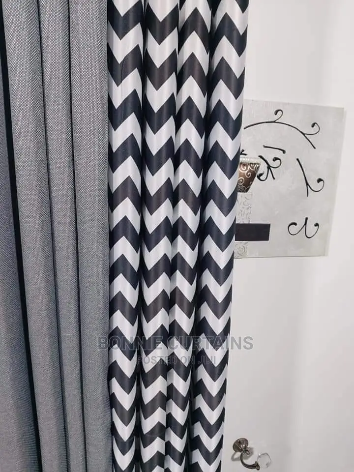 Double Sided Curtains and Shears Available in Affordable