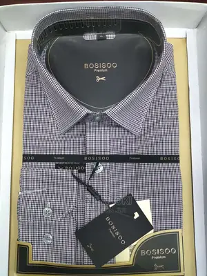Men Checked Shirt Official