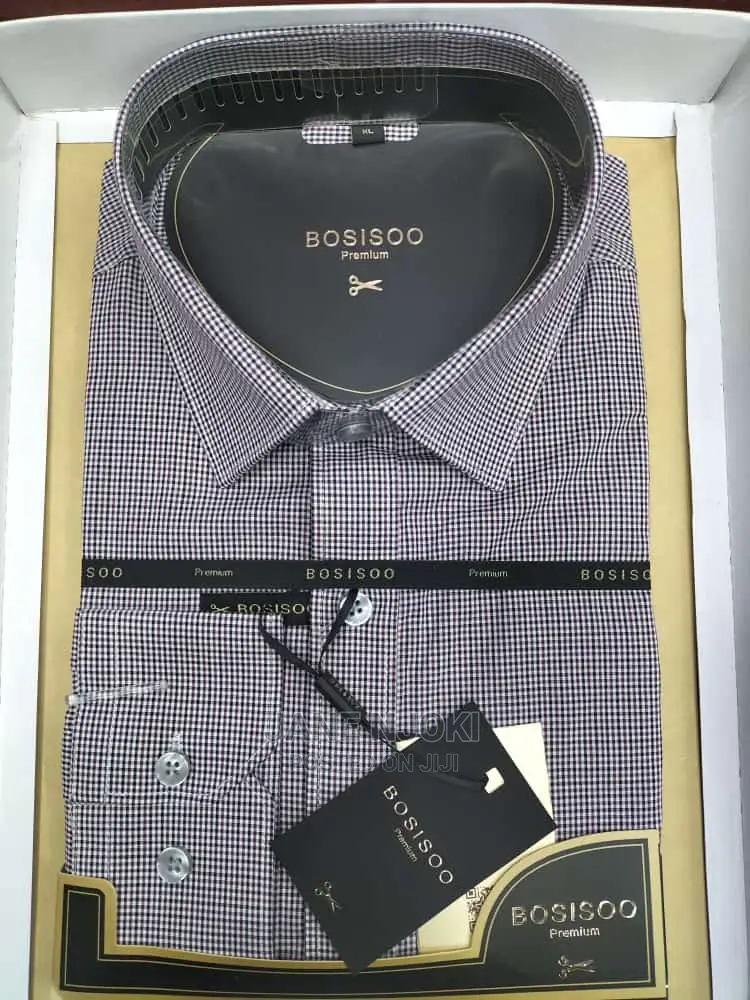 Men Checked Shirt Official