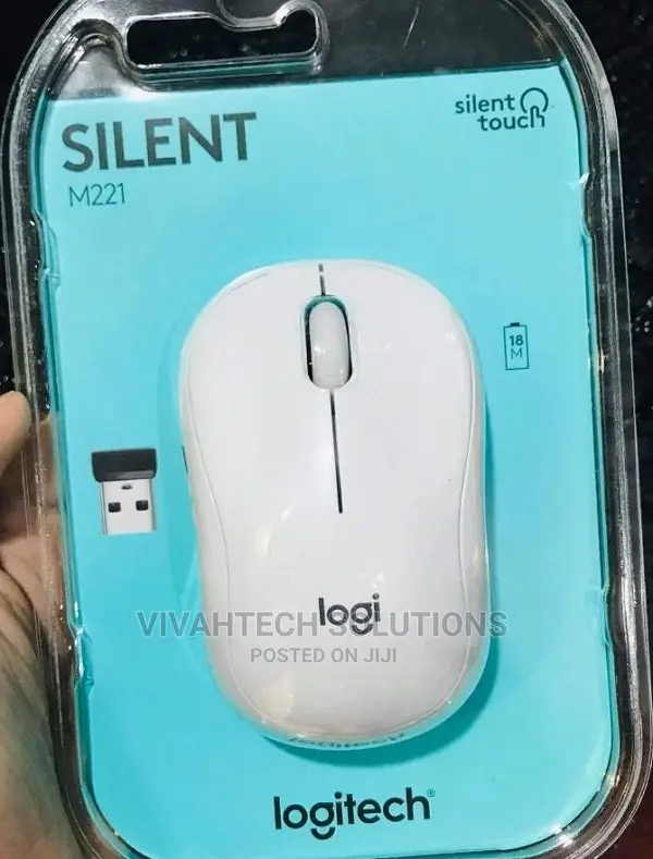 Logitech Wireless Mouse Silent M221 - Off White