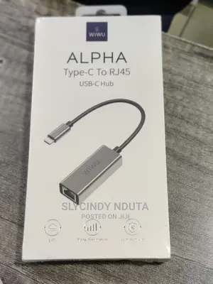 Alpha Type C to RJ45 Usb-C Hub