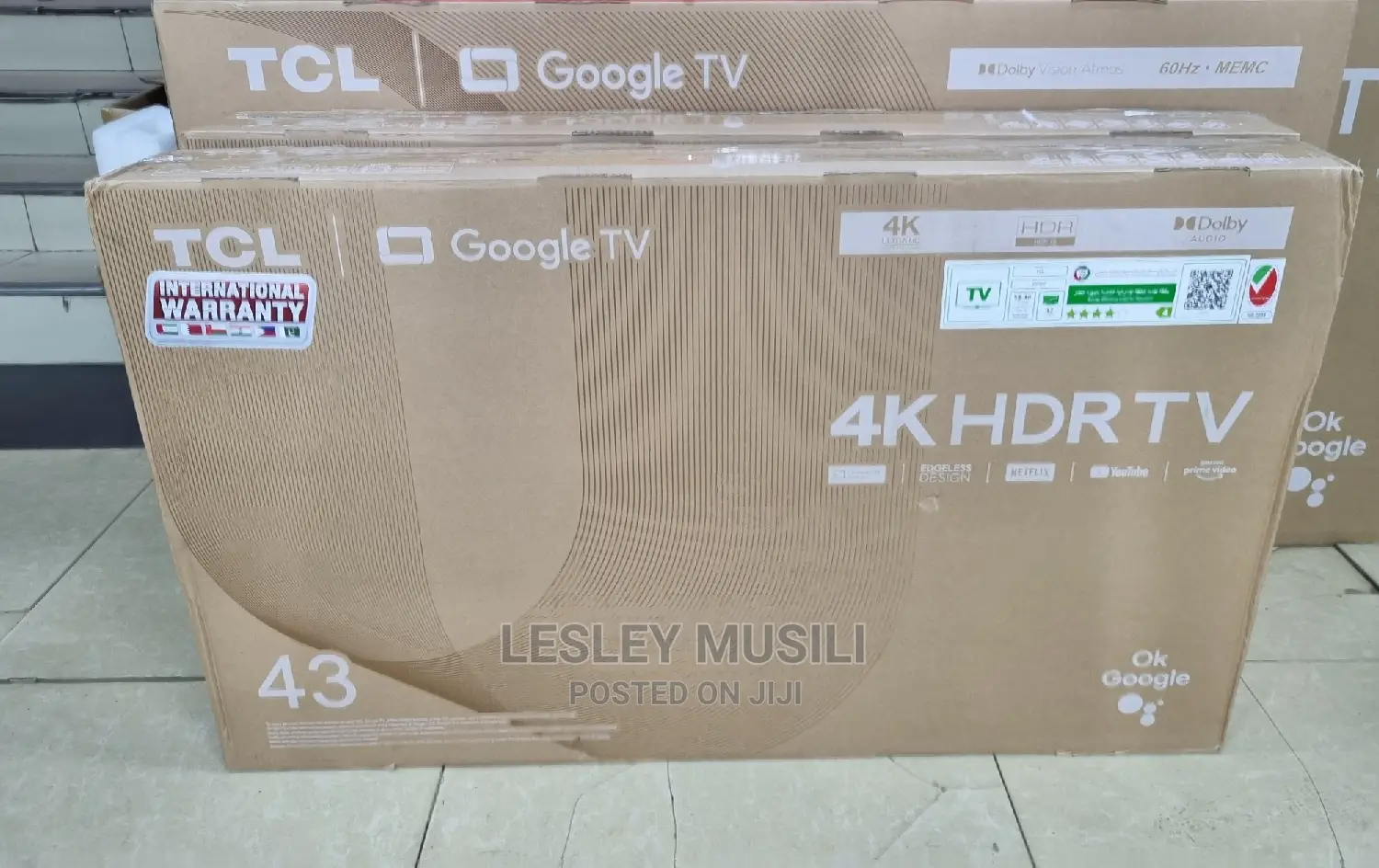 Tcl 43 P637 Google Tv