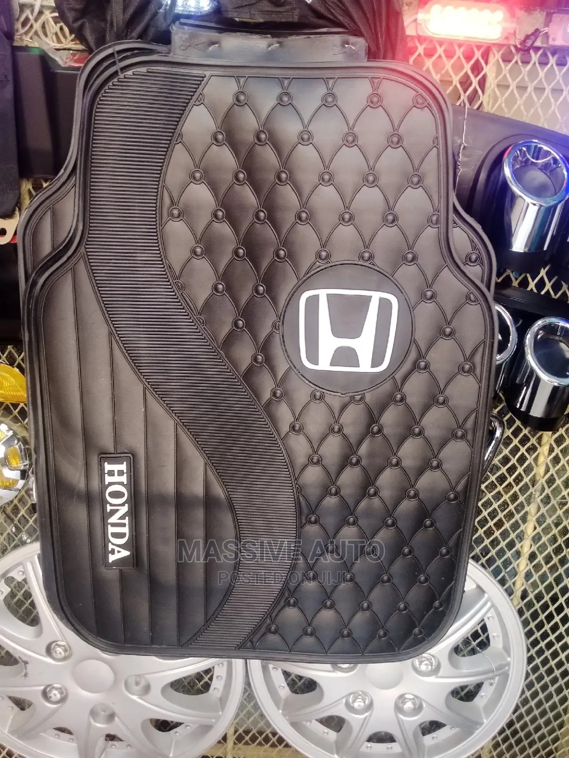 Honda White Log Mats Available