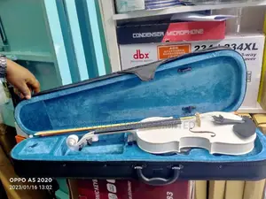 Full Size White Violin