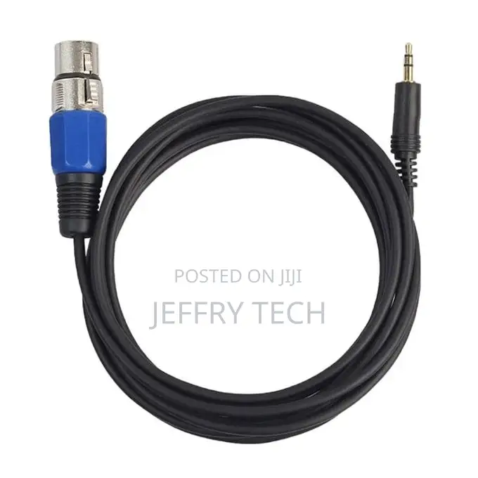 1.5 Speaker Cable 3.5 Mm 3-Pin Fe XLR for Microphone