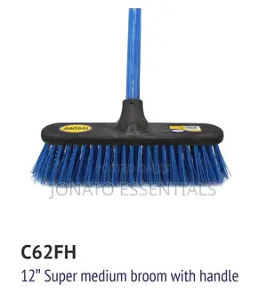 Hard Broom With Handle, Cleaning Brush