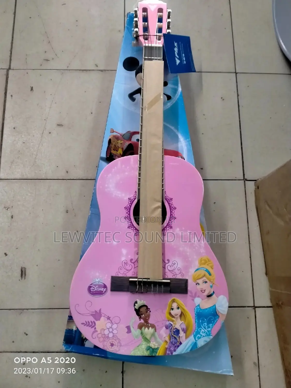 Baby Pink Classical Guitar