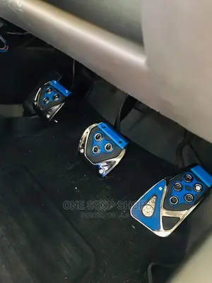 Blue Universal Manual Pedal Nonslip Covers