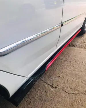 Universal Fit Black Red Side Skirt