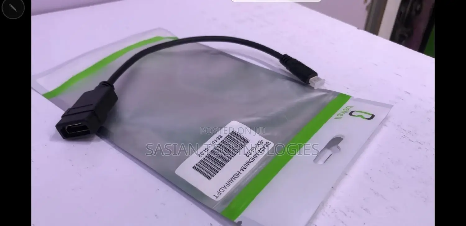 Micro Hdmi to Hdmi Female Cable