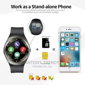 Y1 Bluetooth Smart Watch With SIM Card Slot