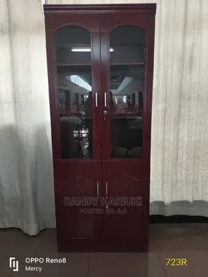 Spacious Wooden Office File Cabinet