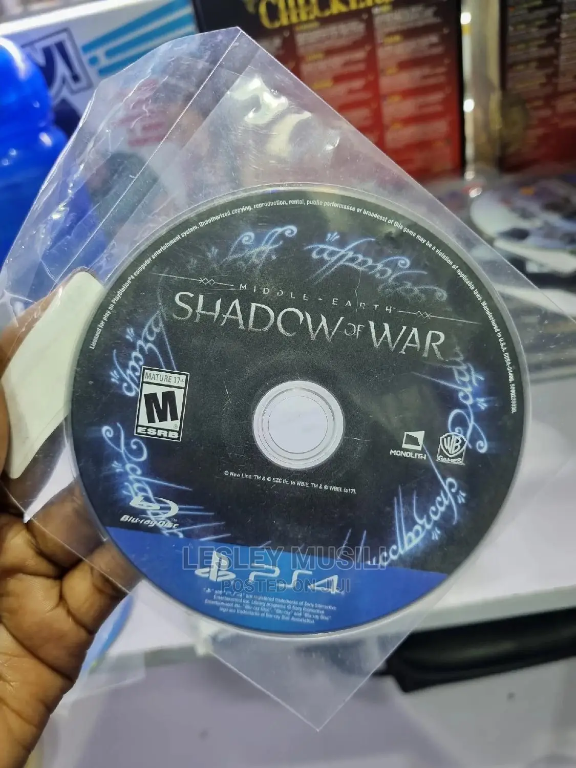 Shadow of War Ps4 Preowned