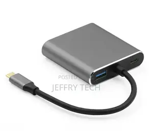 USB 3 Type C Male to 2x HDMI Video Out Split or Extend Di