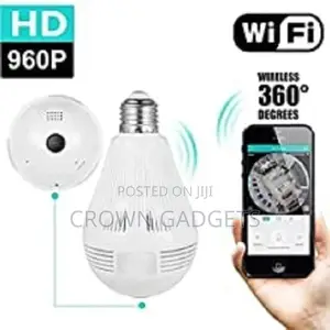 Spy Camera Bulb