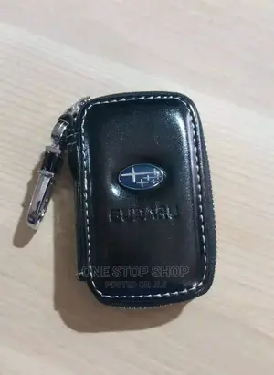 Subaru Leather Key Holder Pouch