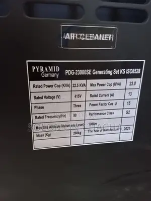 Pyramid 20kva Silent DIESEL Generator Germany