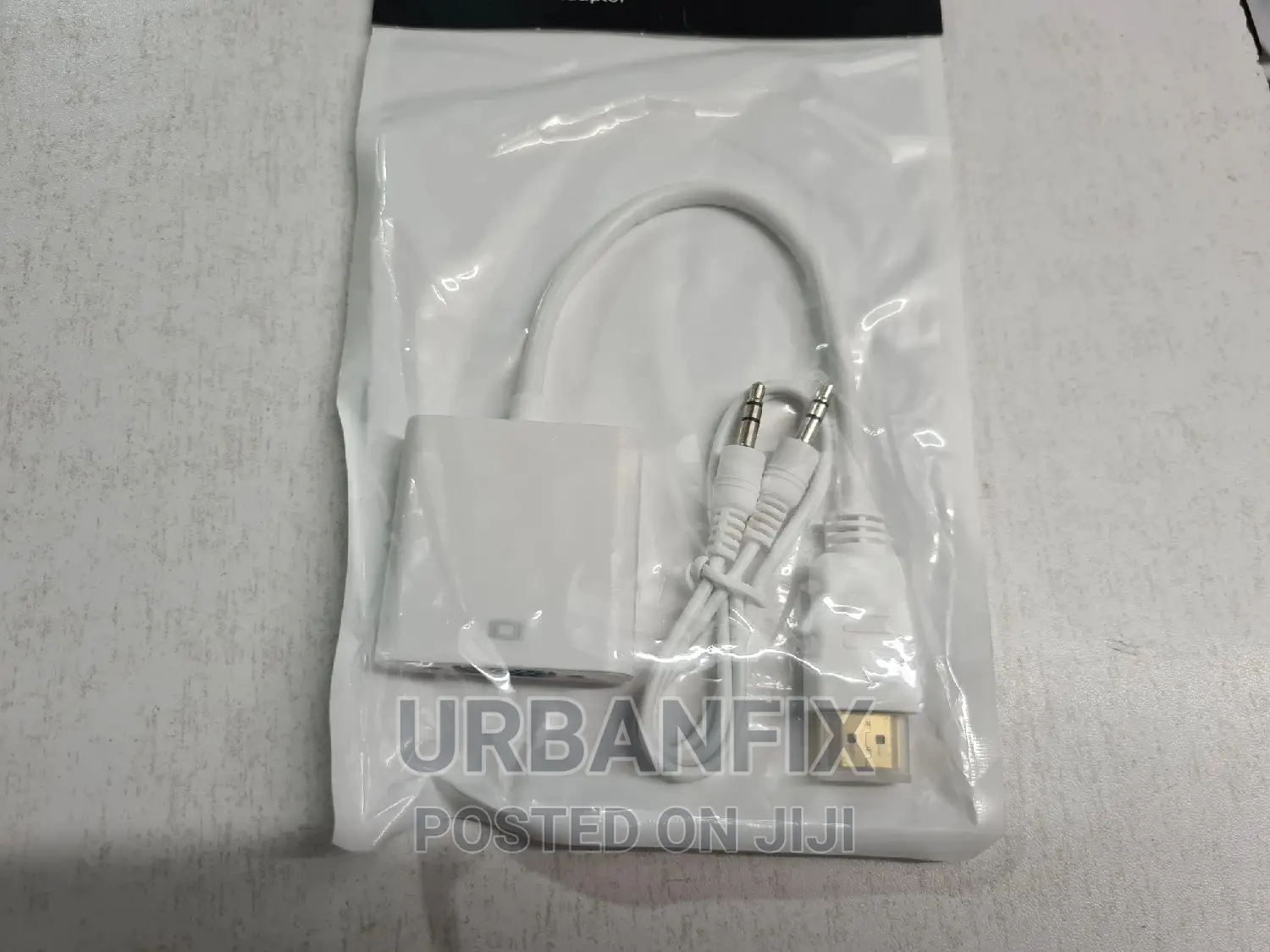 HDMI to VGA Adapter With Free Audio Cable