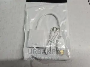 HDMI to VGA Adapter With Free Audio Cable