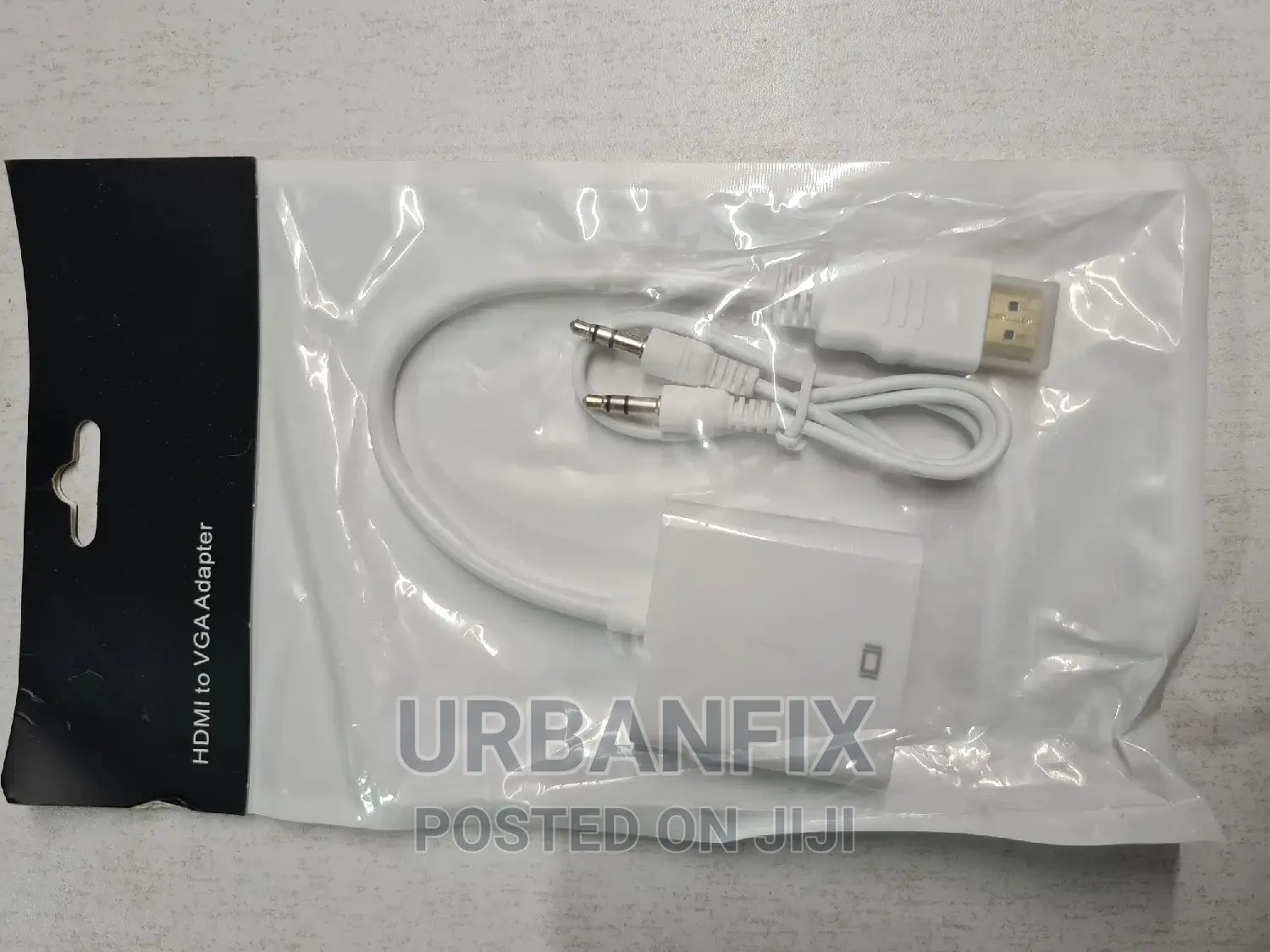 HDMI to VGA Adapter With Free Audio Cable