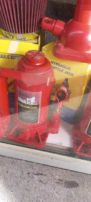 New Red 15ton Hydraulic Emergency Jack