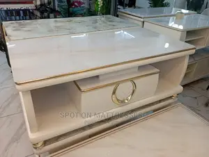 Marble Glass Coffee Table
