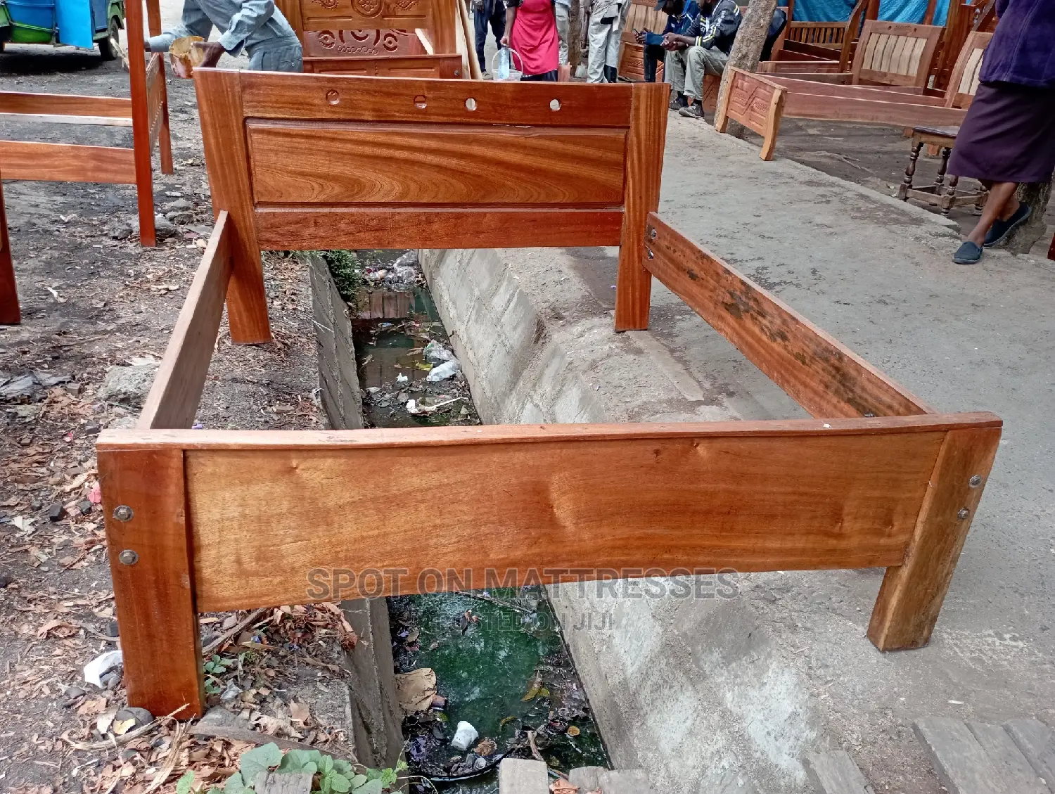 4by6 Mahogany Beds