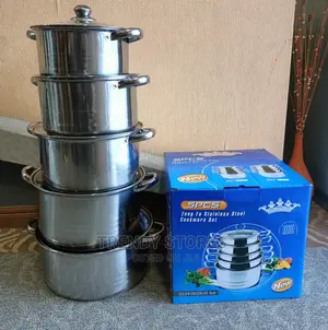 10pcs Stainless Steel Cookware