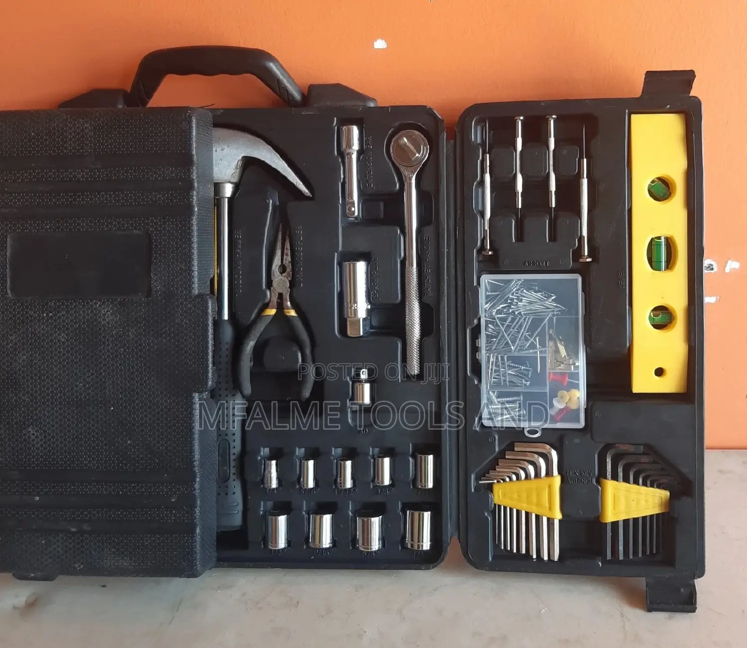 Tool Kit - Complete Home Garage Set All Essentials- Ex-Uk