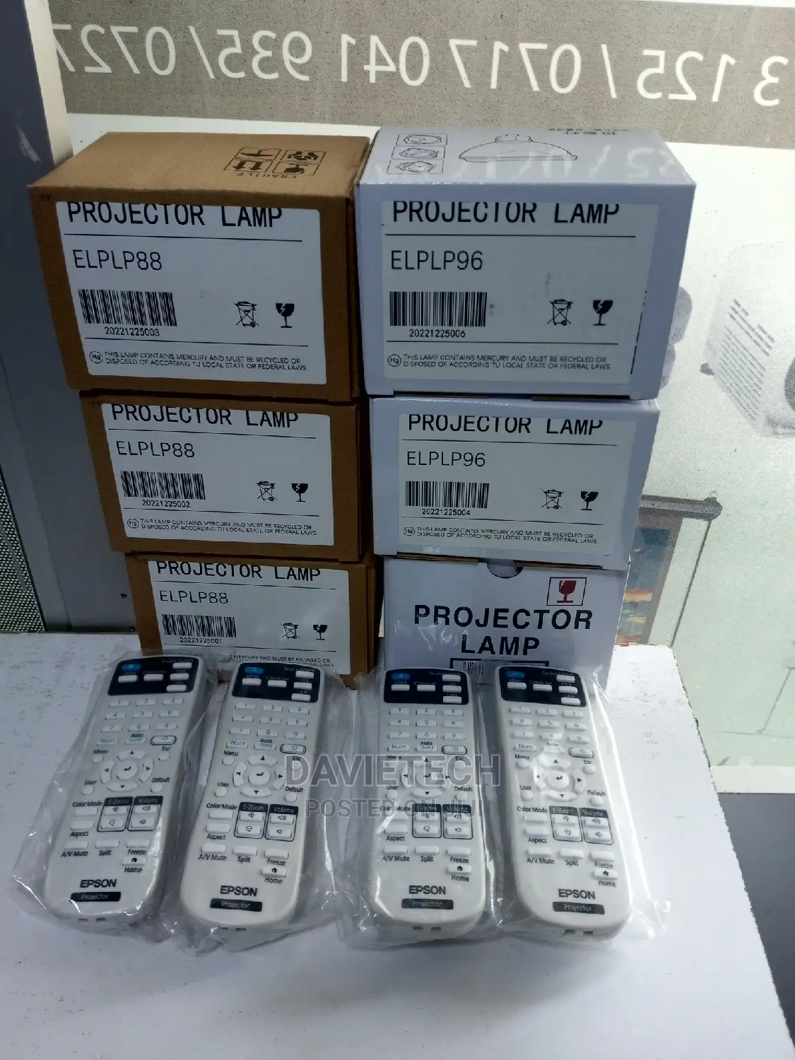 EPSON Eb E10 and E01 Replacement Remotes