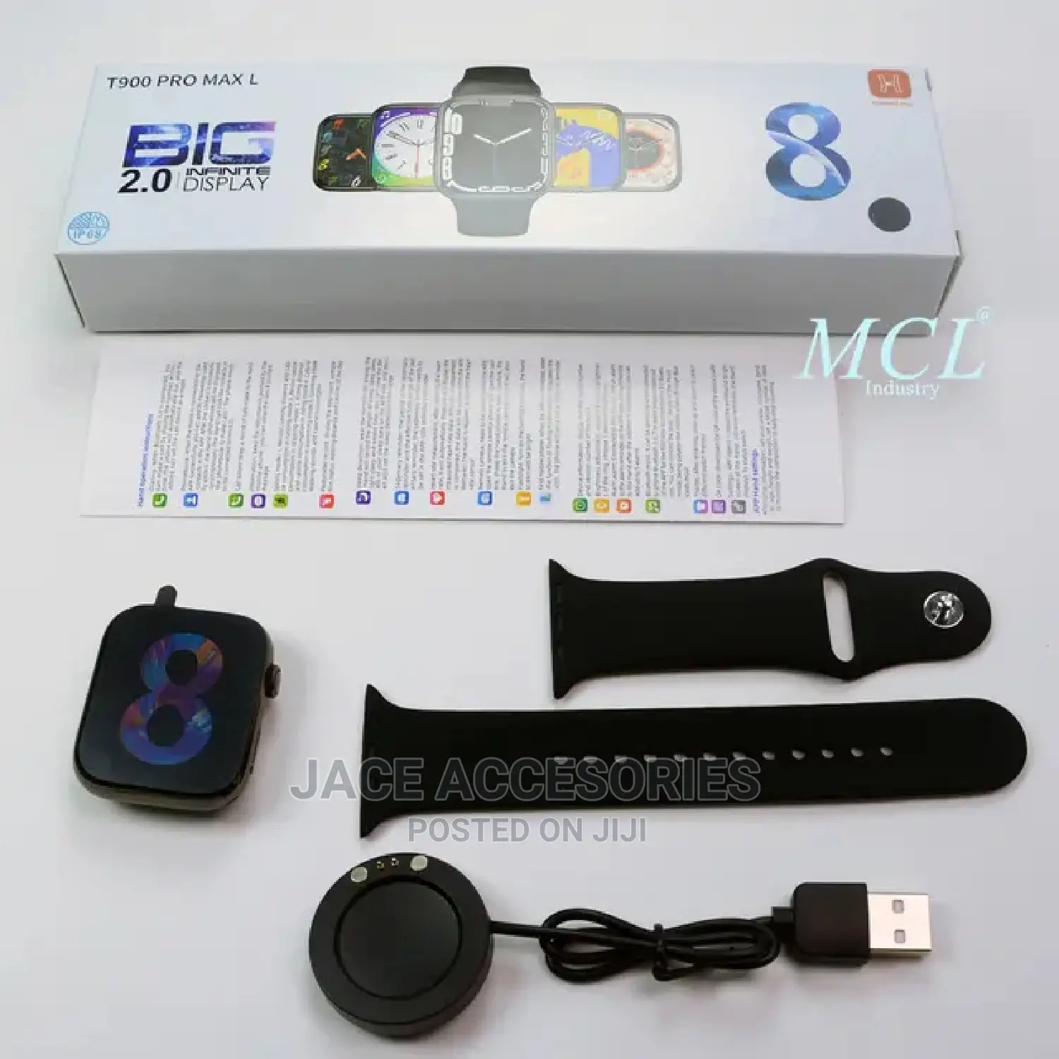 Smartwatch T900 Pro Max L Big Display