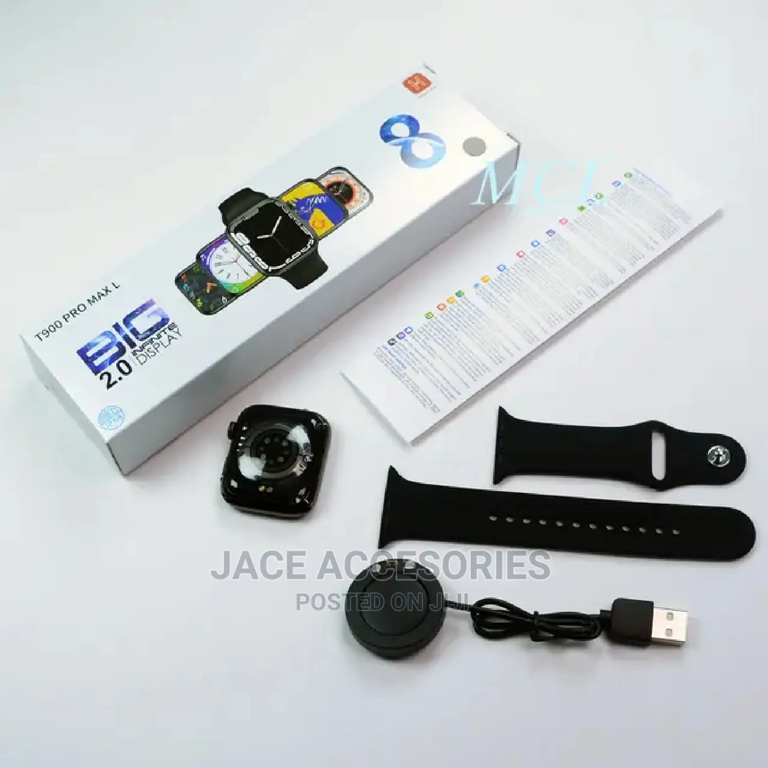 Smartwatch T900 Pro Max L Big Display