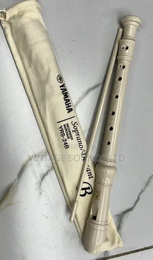 Yamaha YRS-24B Plastic Soprano Recorder, Natural