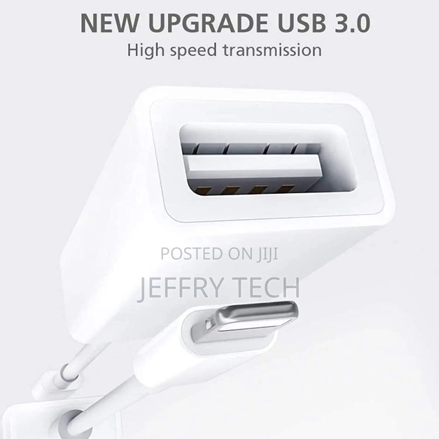 USB Female OTG Connector Adapter Cable for Apple iPhone Ipa