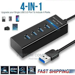 4 Port USB Unique Multi Hub Expansion Splitter