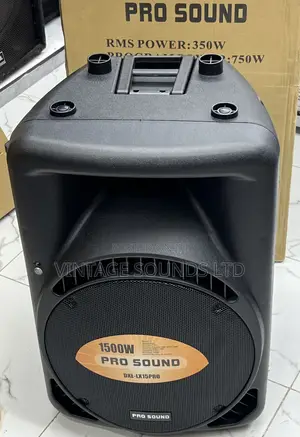 Pro- Sound 15 Inch 1500watts Passive Speaker (Plastic)