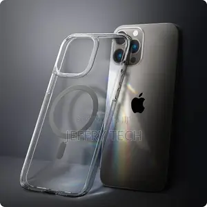 Mag Back Cover Case for iPhone 13 Pro Max (TPU + Poly Carbo