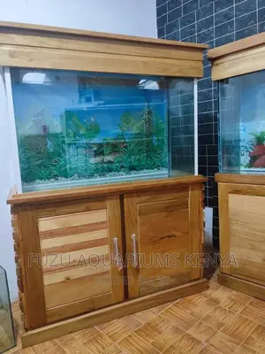 Hardwood Aquarium and Stand