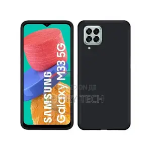 Galaxy M33 5G Case, Soft Silicone Smooth Flexible Rubber Sho