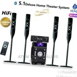 5.1 Deluxe Home Theater System Nunnix 9090B.