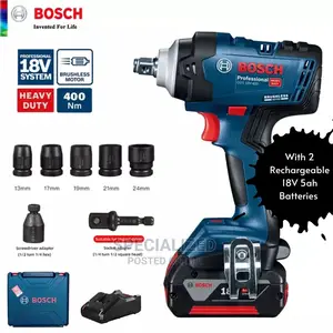 Bosch Gds 18v-400nm Professional Cordless Impact Wrench