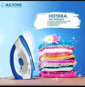 Lyons Dry Iron Box .