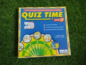 Creative Quiz Time Board Game- Educational ( 34 by 28cm)